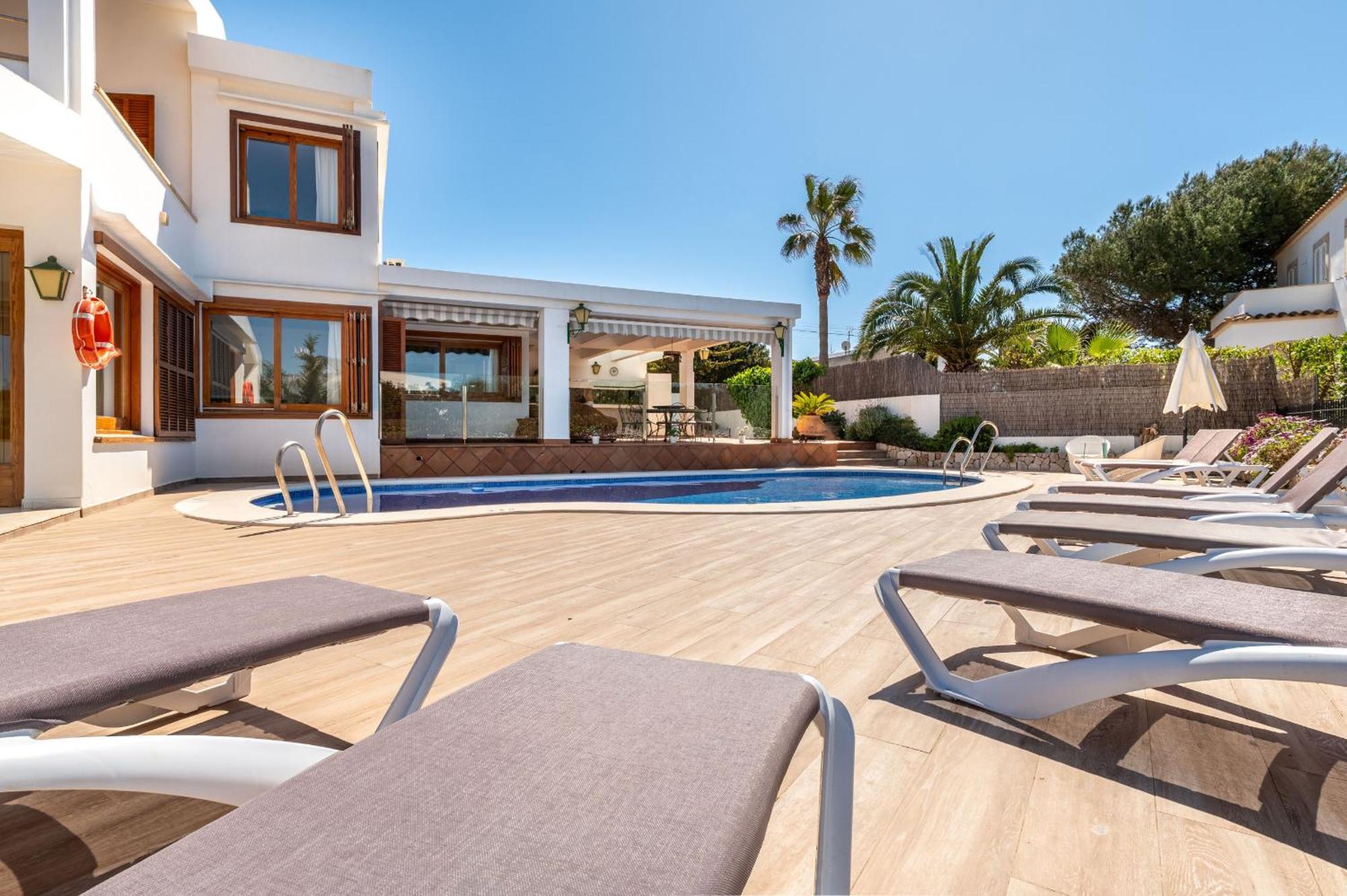 Villa Garrido Porto Colom Exterior foto